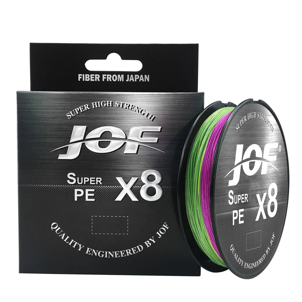 Леска рыболовная плетеная 8 нитей 150/300/500 м