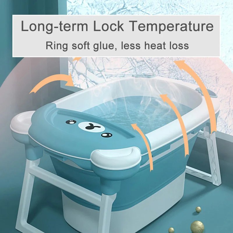 Детская складная ванночка 33*22*18 дюймов|Детские ванны| |