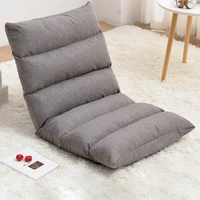 japanese floor chair folding adjustable lazy sofa chair floor gaming sofa chair padded lounger soft recliner with back support