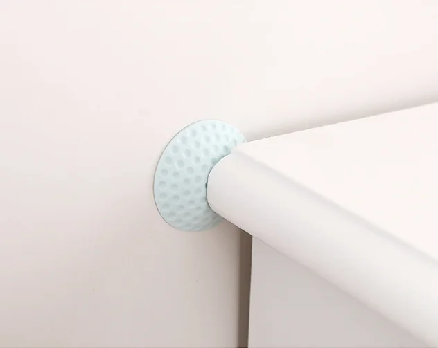 Творческий дверная ручка блокировки для защиты площадка присоска стены