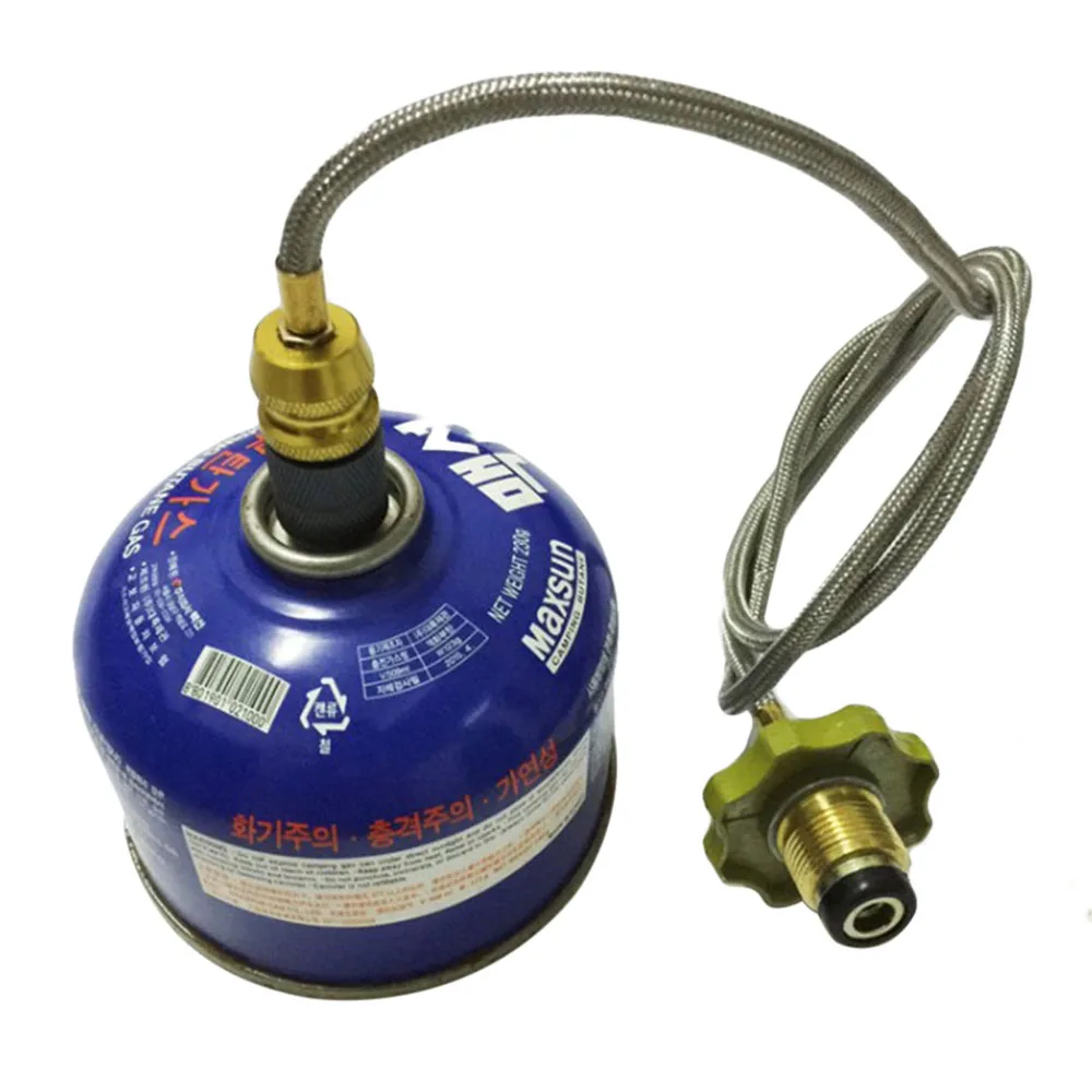 Открытый газовый переходник для горелки голова длинный плоский бак