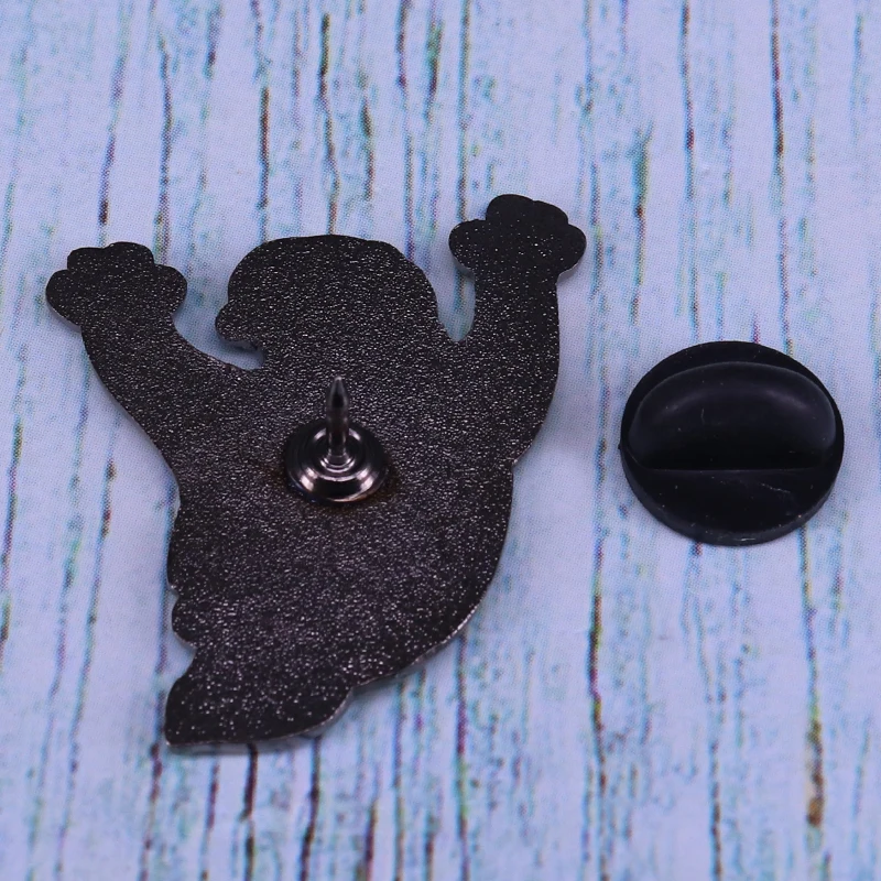 Значок на булавке с эмалью Overthink Everything напоминание о тревоге милый значок ужасов