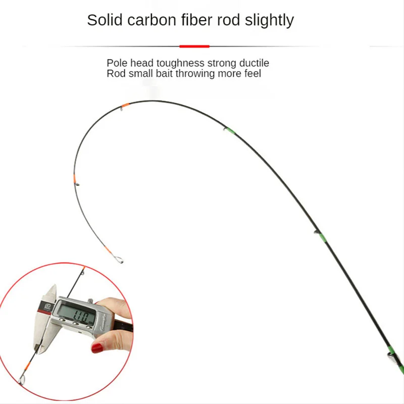 

2021 new ultra-light carbon bait rod 1.68 1.8