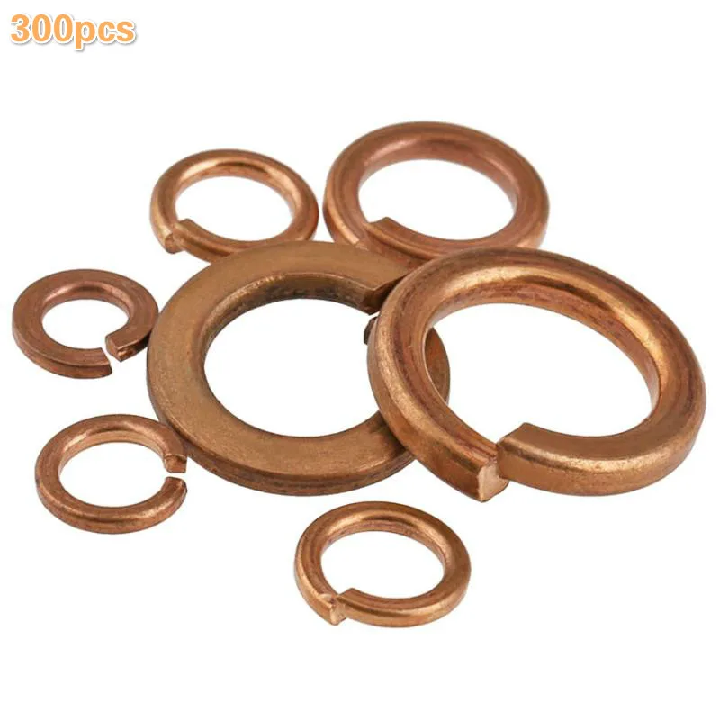 

300pcs M3 Brass Phillips Pan Head Screws Bolt & Hex Nuts Washers Assortment