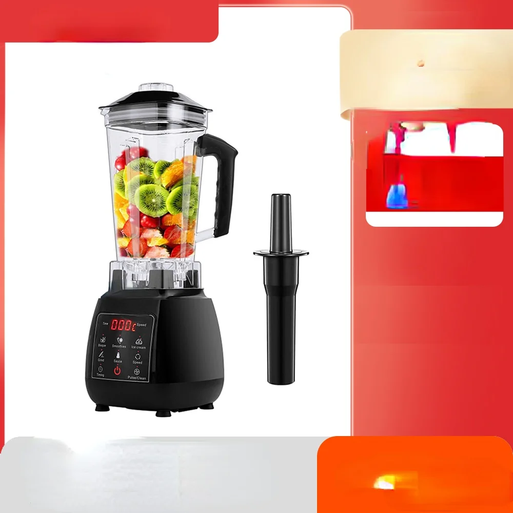 

Цифровой 3HP BPA бесплатно 2L Автоматическая тачпад, зеркальная соковыжималка, мощный кухонный комбайн, лед, смузи, фрукты