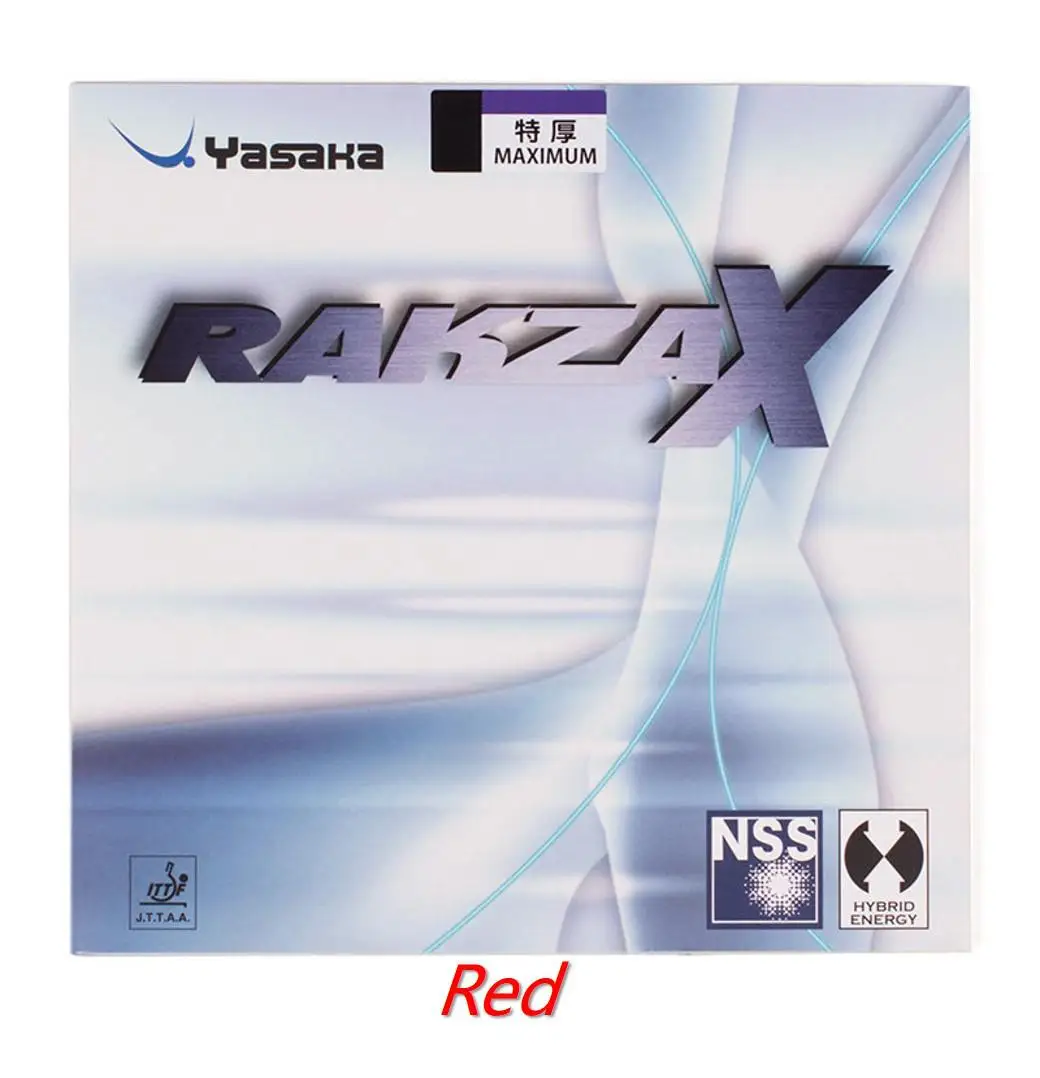 Yasaka RAKZA 9 RK9 RK 7 RK 7 мягкие прыщи для настольного тенниса, резиновая губка hybid energy Pips-In для пинг-понга Tenis De Mesa - Цвет: rk x red