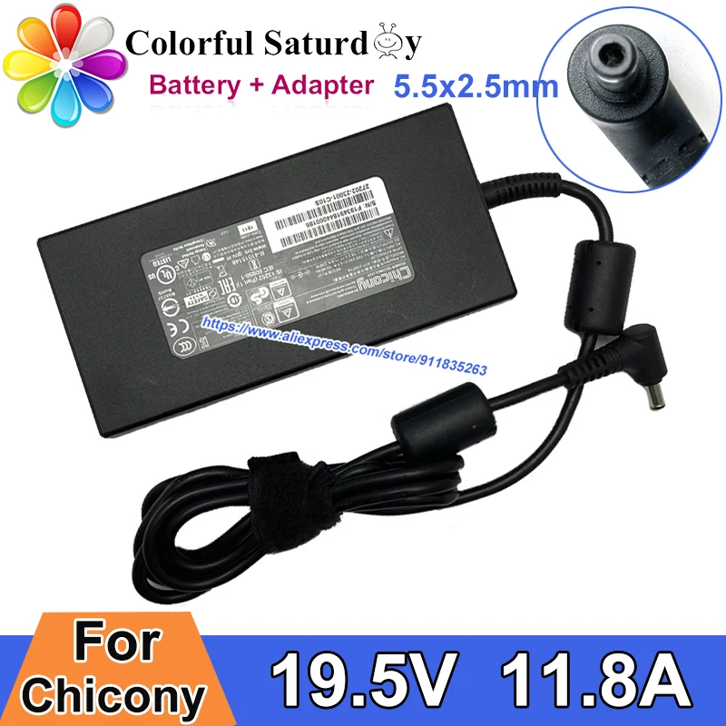 Компактный адаптер переменного тока для ноутбука MSI GS75 STEALTH 8SG 9SG GS65 GS66 8SF P65 P75