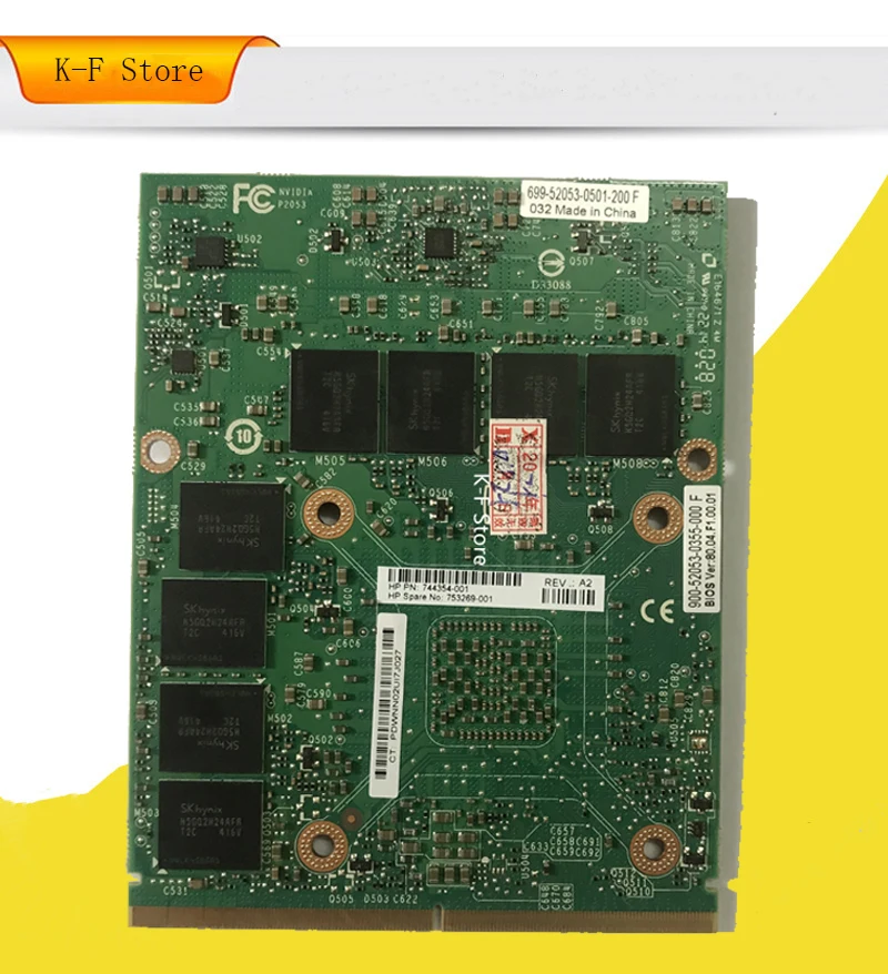 Оригинальная Видеокарта nVIDIA Quadro K3100M 4 ГБ DDR5 MXM 3 0 N15E-Q1-A2 полностью протестирована |