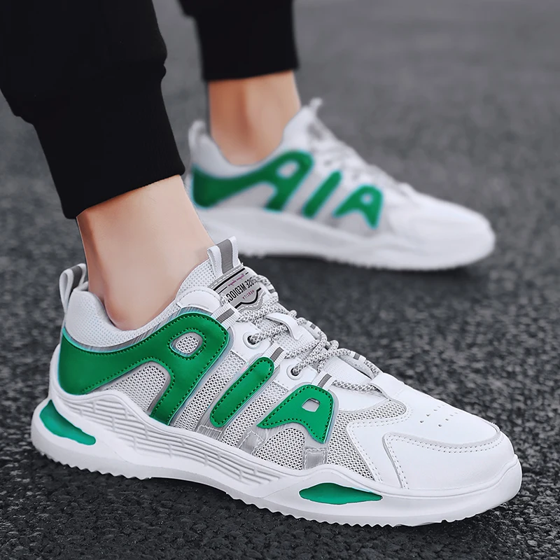 

meshoutdoor breathable style casual sale slip sneakers adulto hombre sapato scarpe sneaker casuales white summer lightweight
