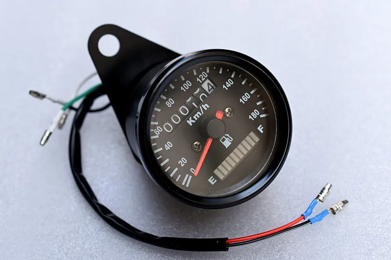 Универсальный двойной одометр со светодиодной подсветкой для мотоцикла км/ч