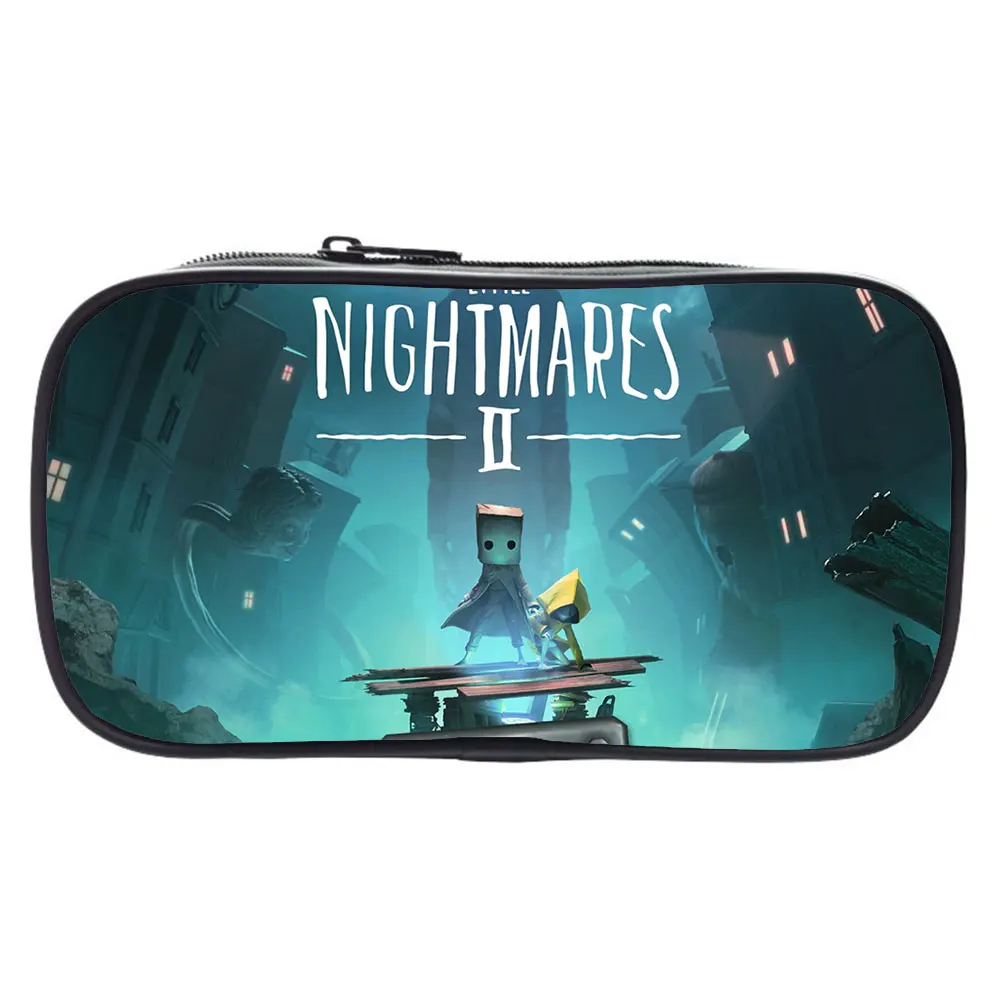 

Game Little Nightmares Pencil Case Fashion Cartoon Pencil Bag Children School Supplies Pencil Case Multifunction Storage Bags