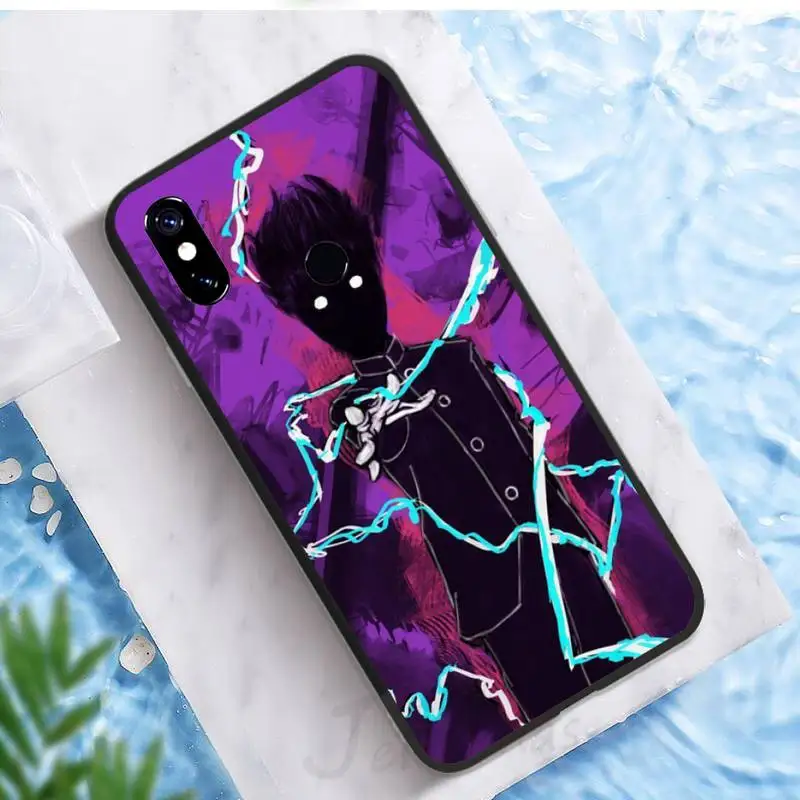 

Mob Psycho 100 Anime Phone Case For Xiaomi Redmi note 7 8 9 pro 8T 9A 9S Mi Note 10 Lite pro