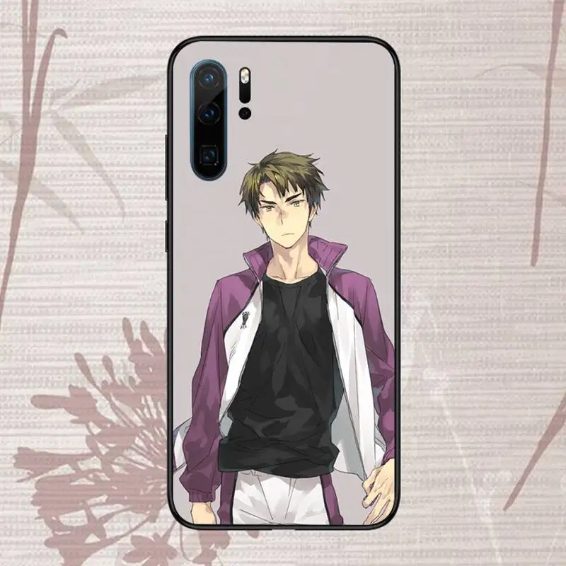 

Ushijima Wakatoshi Shiratorizawa Haikyuu Phone Case For Huawei P20 P30 P40 lite Pro P Smart 2019 Mate 10 20 Lite Pro Nova 5t