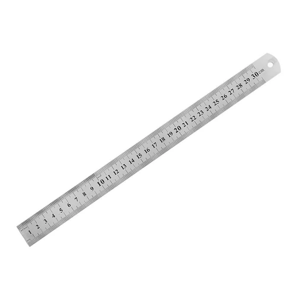 

12in+7in Triangle Ruler Aluminum Measurement Measuring Multipurpose Quality