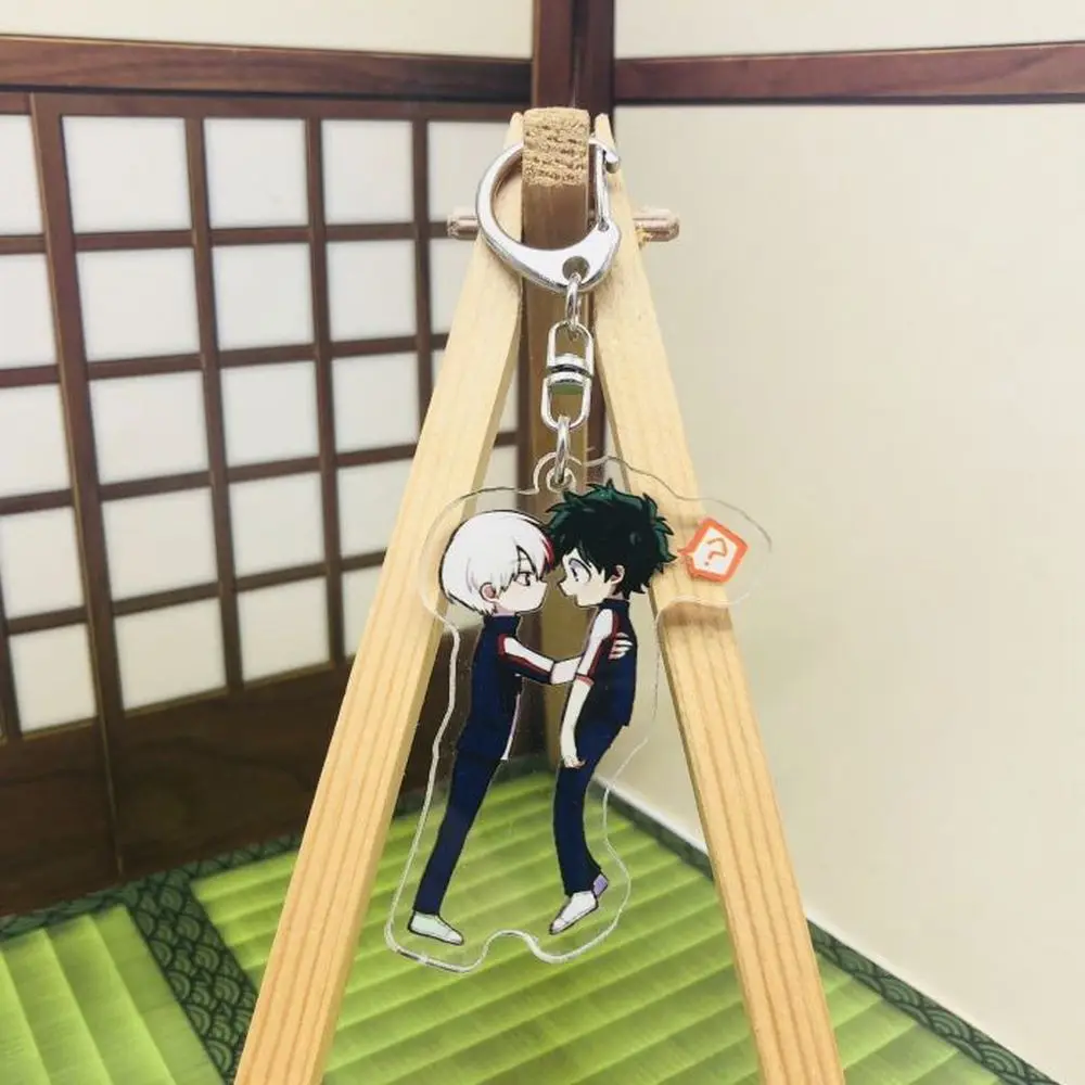 Брелок для ключей с японским аниме Моя геройская Академия мультяшный фигурка