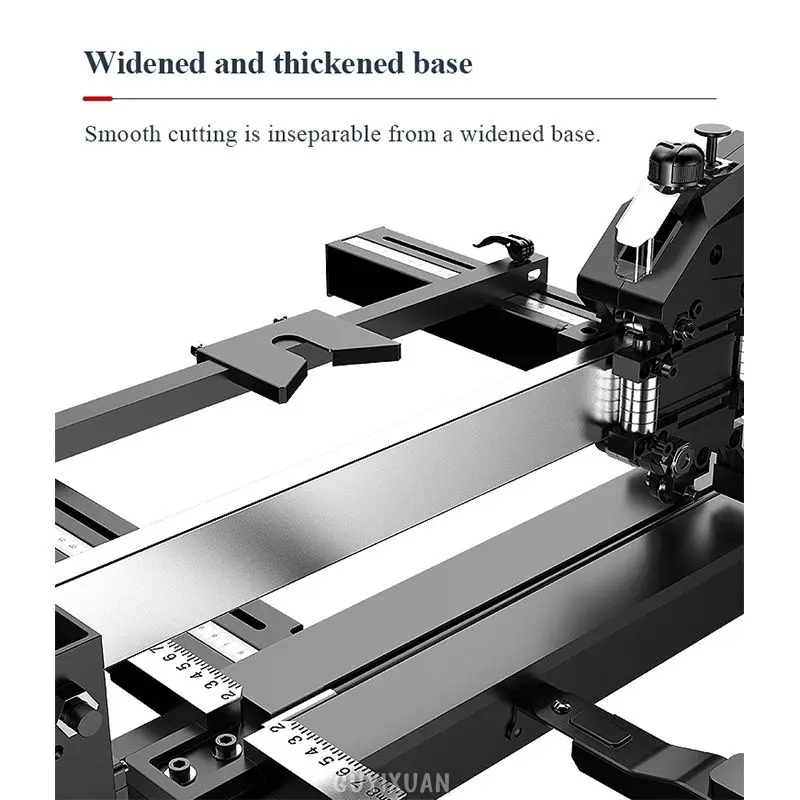 Ручной керамический резак с двойной направляющей, точность высокая, лазерный инструмент для пола.