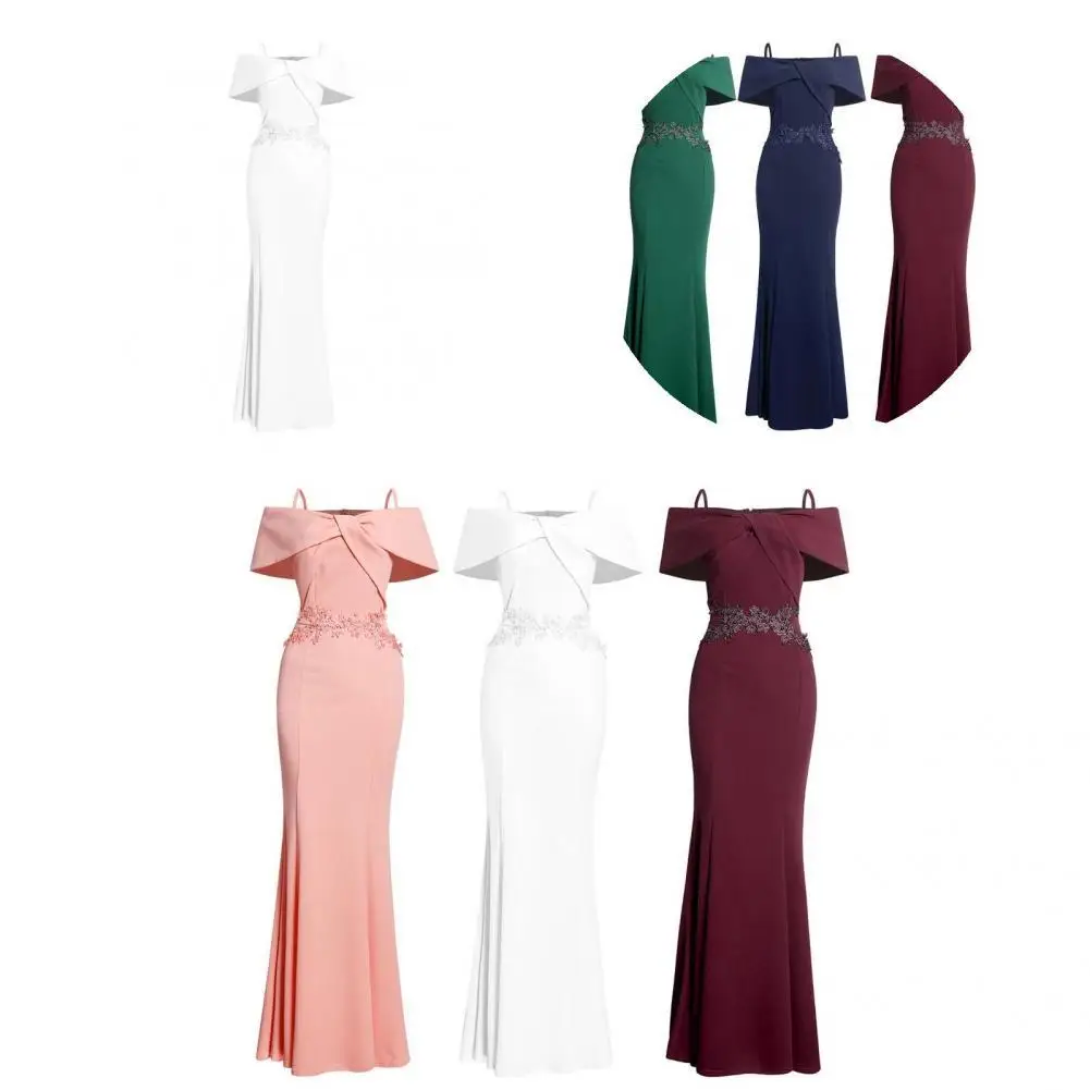 

Fabulous Banquet Dress Sleeveless Fit Lace Wedding Dress Women Dress Wedding Dress