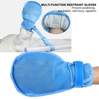 detachable restraint glove paralyzed patient elderly anti scratch injury constraint glove fixing strap hand infection protector