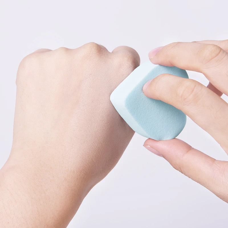 4 шт./компл. макияж губка сердце Форма безлатексный Материал косметический слойка