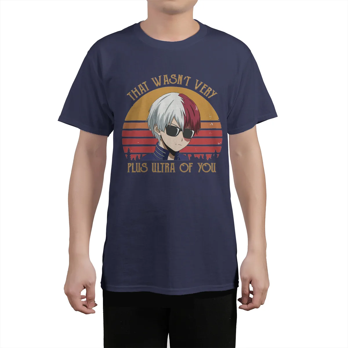 Футболка с надписью Моя геройская Академия | Мужская одежда