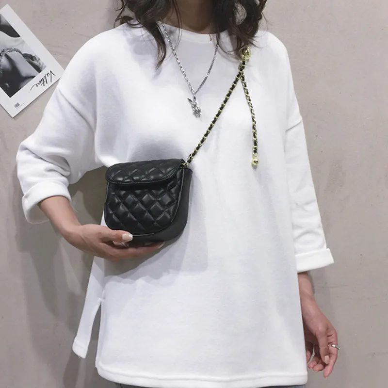 

Personalized Mini Bag Woman Handbags 2021 Popular New Microfiber Synthetic Leather Fashion Simplicity Messenger Bag Chain Bag