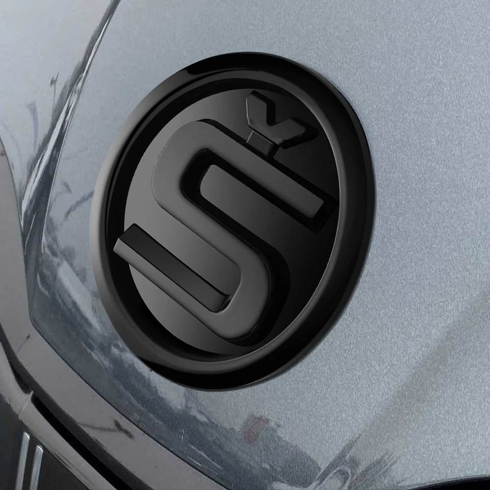 80 мм 90 100 110 наклейка на капот для SKODA ENYAQ IV KODIAQ KAMIQSUPERB OCTAVIA FABIA Skoda задний багажник