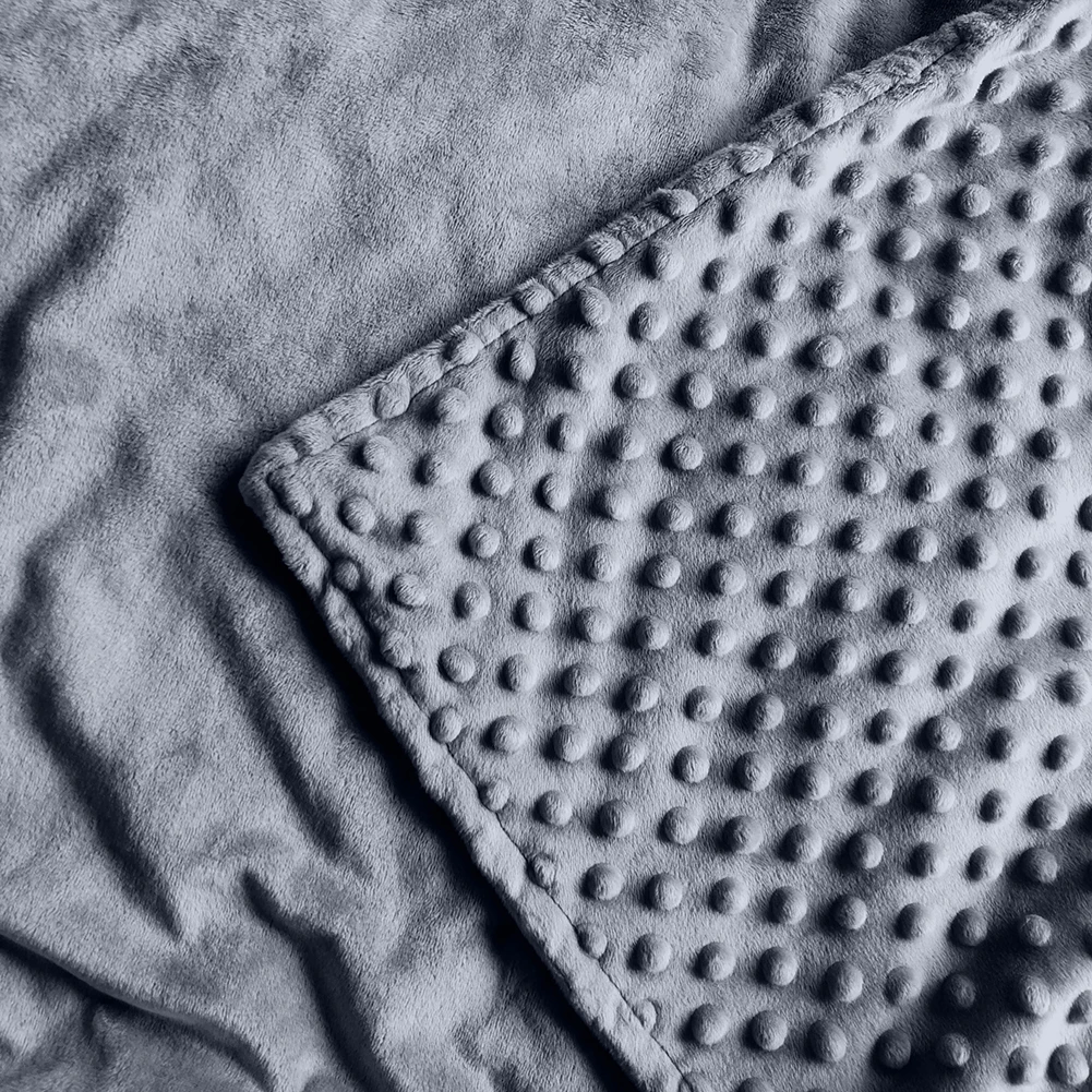 Пузырчатое дизайнерское полиэфирное гравитационное одеяло s крутое дышащее для