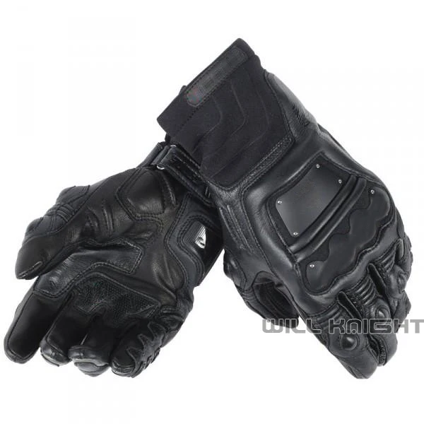 

Dain Race Pro In M1 Racing Black Red Leather Gloves Motocross Motorbike Offroad Racing Mens Gloves