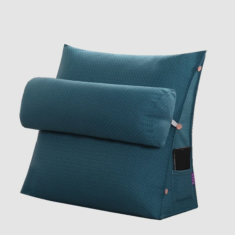 Диван спинка Подушка треугольная подушка для шеи поясничная опора офисного