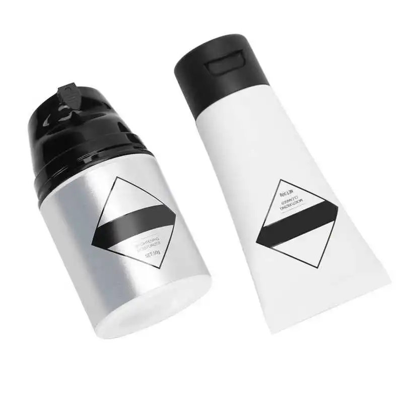 

Face Cream Mild Men Face Wash Moisturizing Cream Set Whitening Hydrating Oil Control Skin Cleaning Care Face Cleanser