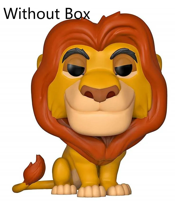 Экшн фигурки Funko POP оригинальные с симбой и Луау из мультфильма Король Лев