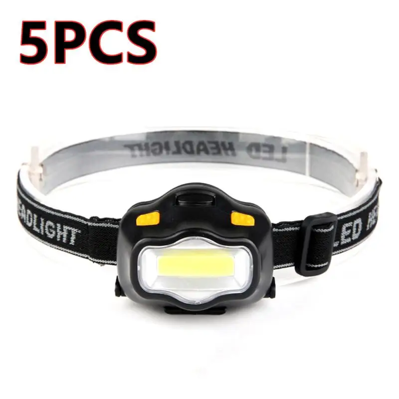 

COB Outdoor Headlight Fishing Daily Carry 3W LED Strong Light Camping Headlight Emergency Convenient Portable Lighting Headlamps
