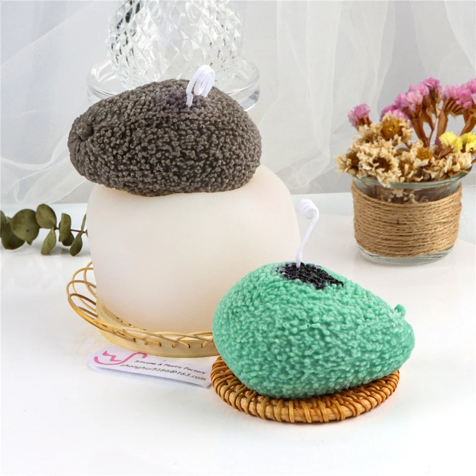 Авокадо силикон 3D стерео аромат креативные фрукты эпоксидная смола ремесла