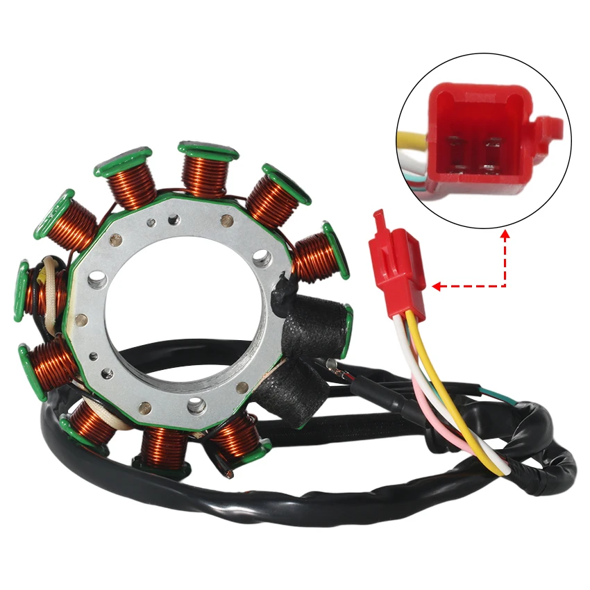 

Motorcycle Generator Stator Coil Comp For Honda XL350 XL350R A AC 1984-1985 OEM:31120-KL3-004 31120-KG0-004 High Quality Durable
