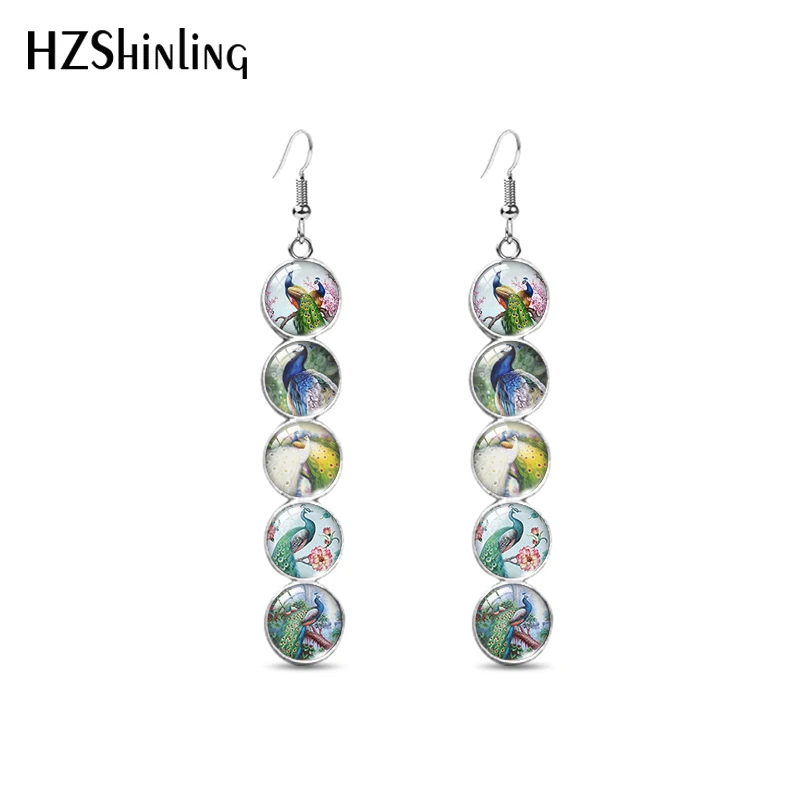 

2021 модные серьги-подвески, искусство, фото, стекло, длинные ювелирные изделия, серьги с крючком, подарки для девушек
