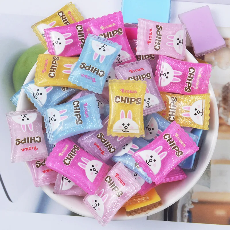 Клей для кусочков полимерной глины имитация конфет подвески слайма наполнитель