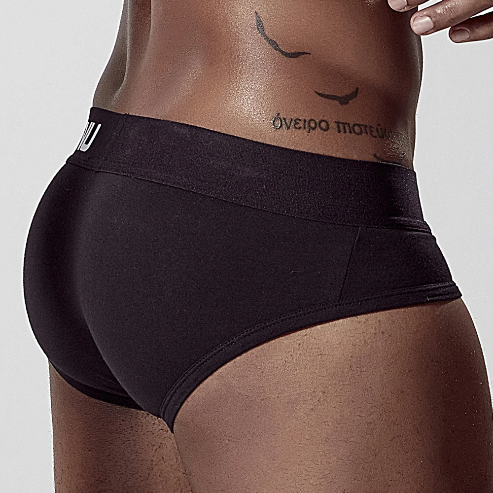 3PCS/Lot Men Cotton Briefs Set Pack Ropa Interior Hombre трусы мужские Comfortable Underwear Men Panties U Convex Underpants