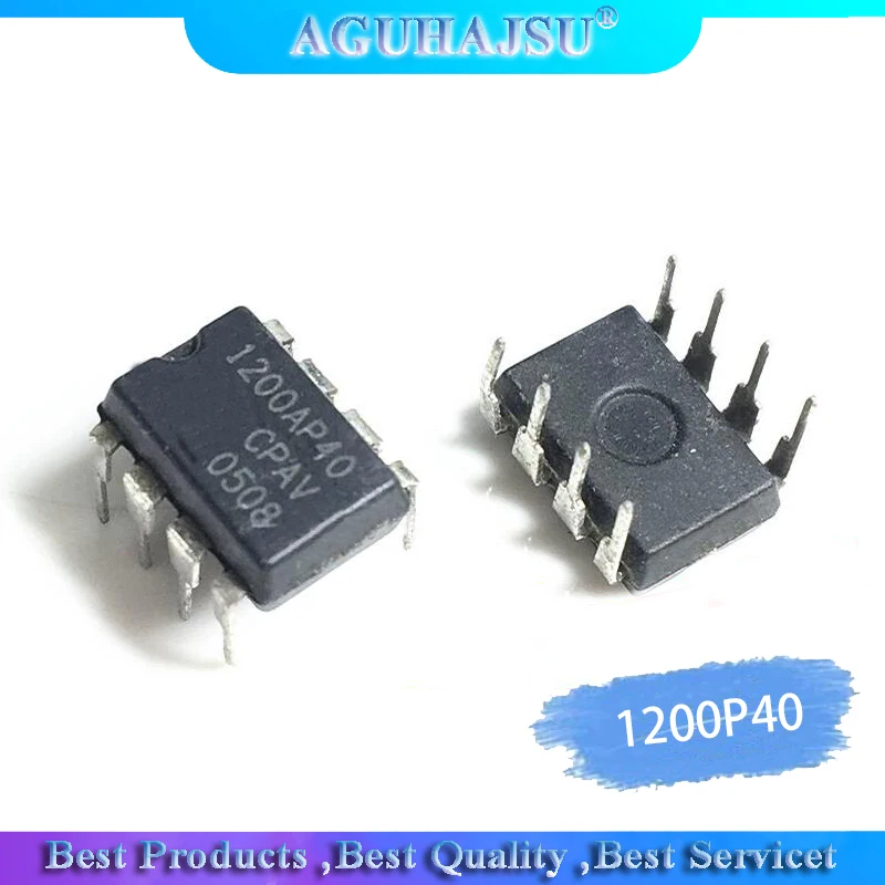 10 шт./лот 1200P40 1200AP40 NCP1200P40 DIP-8 | Электронные компоненты и принадлежности