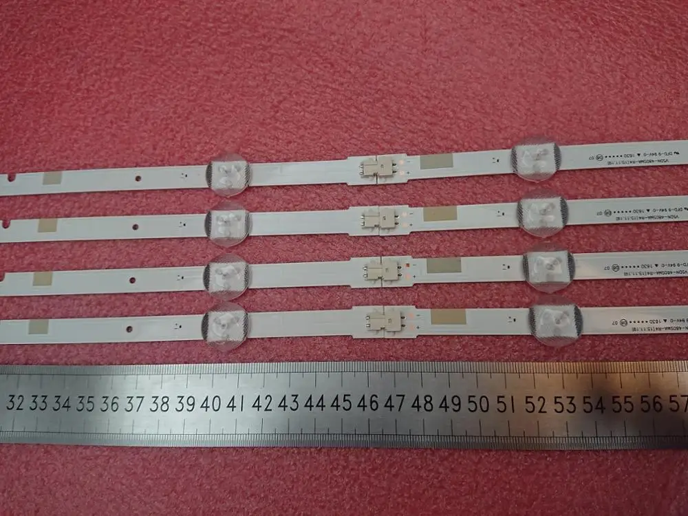 Новые 8 шт./компл. светодиодный подсветка полосы для samsung UN48J5000AF BN96-37296A 37297A SVS48 FCOM V5DN-480SMA-R4 V5DN-480SMB-R4
