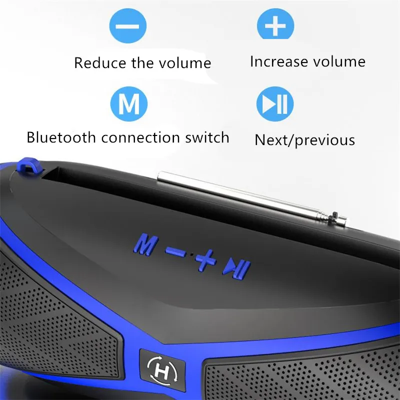 Новое поступление портативная беспроводная Bluetooth-совместимая Колонка s низкие