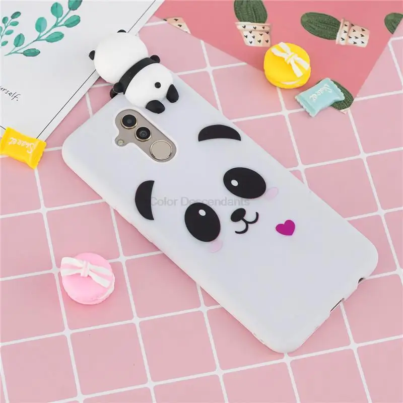 Чехол для Huawei Mate 10 20 Lite мягкий силиконовый чехол с 3D пандой P10 P20 P8 P9 2017 Honor 8 9 |