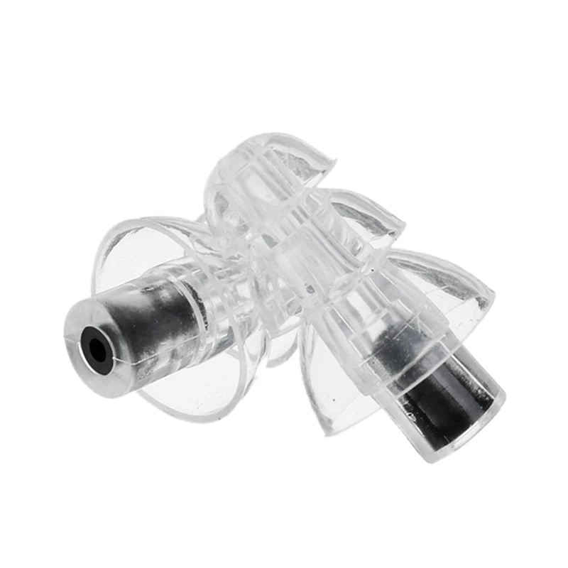 2 шт. шумоподавляющие затычки для ушей Защита слуха многоразовые силиконовые сна