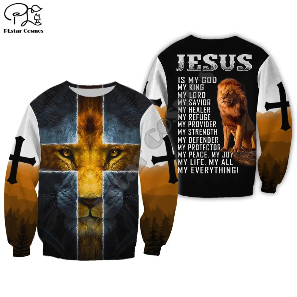 

PLstar Cosmos Christian Catholic Jesus Retro Streetwear Funny New Fashion Pullover 3DPrint Zipper/Hoodies/Sweatshirts/Jacket A20