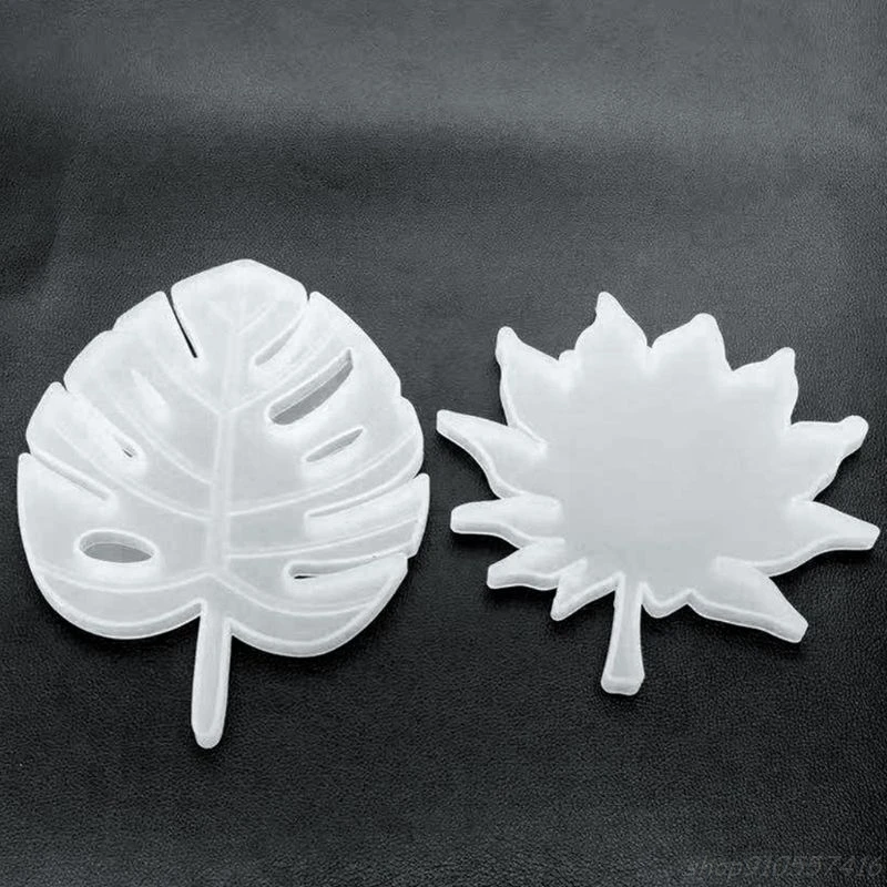 

3 Pcs DIY Handmade Coaster Crafts Making Epoxy Molds Cup Pad Maple Leaf Round Mould UV Resin Silicone Mold N04 20 Dropshipping