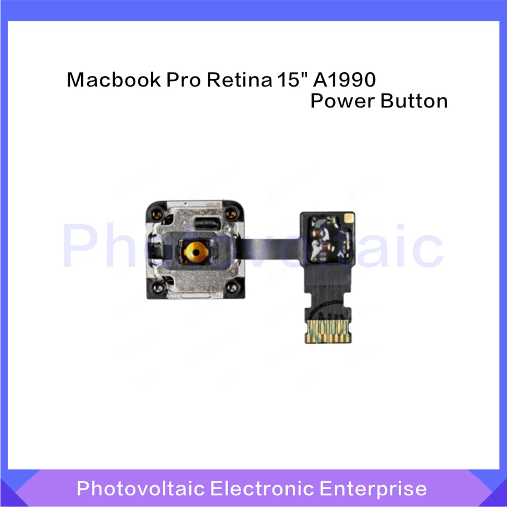 Подлинная 15 4 &quotA1990 Кнопка питания 2018 год для Macbook Pro Retina 15&quot A1990 Touch ID замена