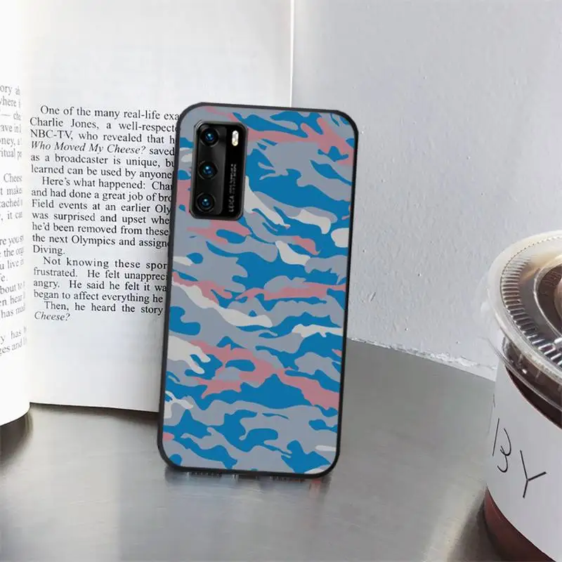 

Camouflage Pattern Camo military Army Phone Case for huawei P40 pro lite P8 P9 P10 P20 P30 psmart 2019 2017 2018