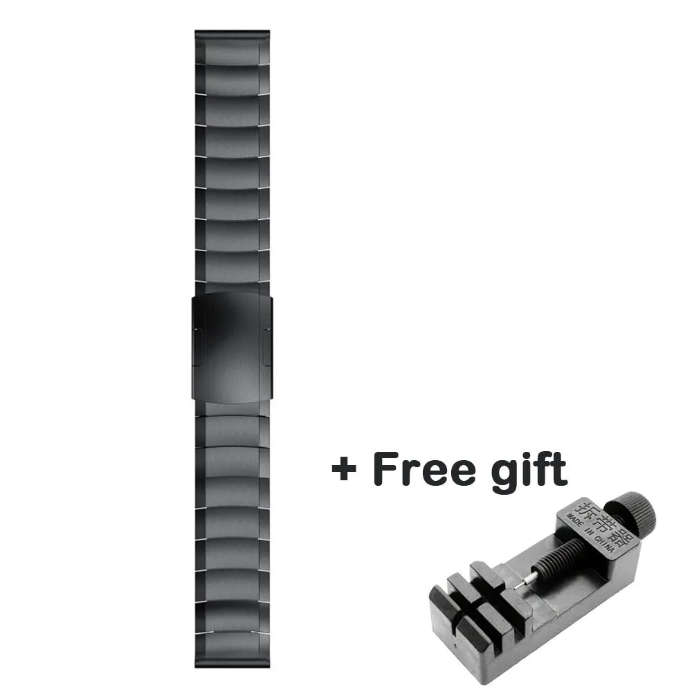 

22mm 316L Stainless steel Watchband For Samsung Galaxy watch 3 45mm For Huawei Watch GT2 Gt2E Bracelet band Amazfit Bip 20 strap