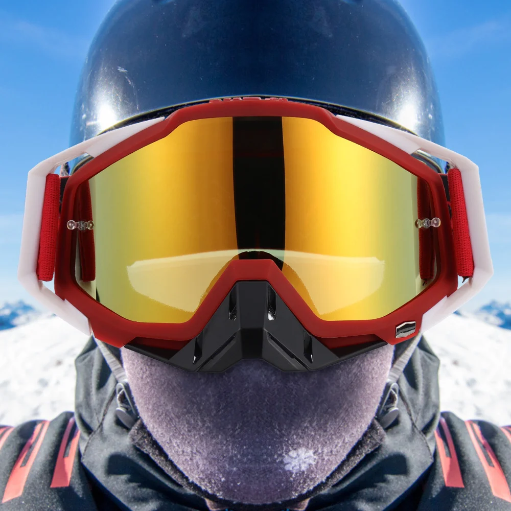 

Outdoor Sports Eyewear Winter Snow Skiing Cycling Goggles Windproof Glasses