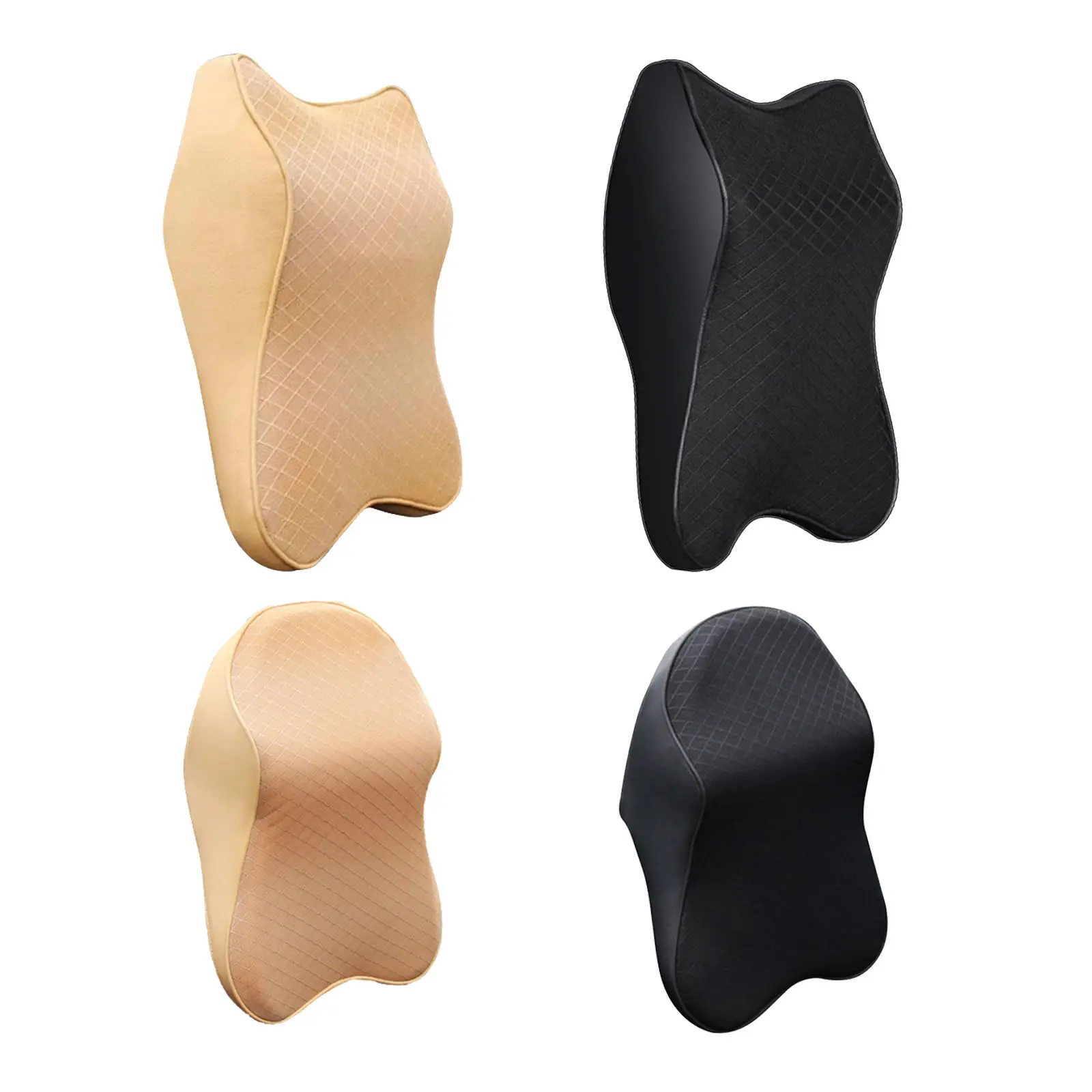 

Car Neck Cushion for Driving Car Seat Neck Pillow Headrest Cushion Lumbar Support Neck Rest Cushion 3D Memory Foam