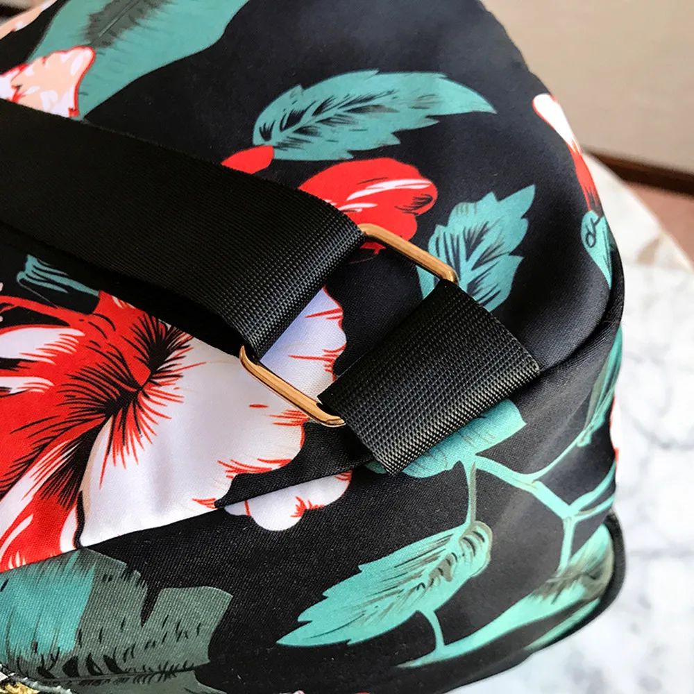 25 # простой женский рюкзак с милым принтом кожаный на шнурке сумки для